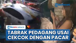 Penyebab Wanita Pengemudi Brio Tabrak Pedagang di Pasar Kaget Binjai Gegara Berkelahi dengan Pacar