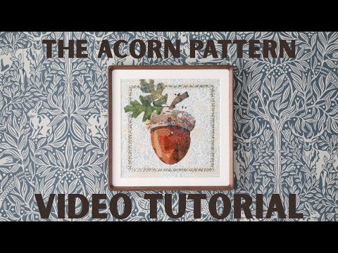 Collage Quilt Tutorial: The Acorn