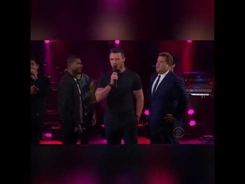 Luke Evans Singing I want to know What love is - Foreigner