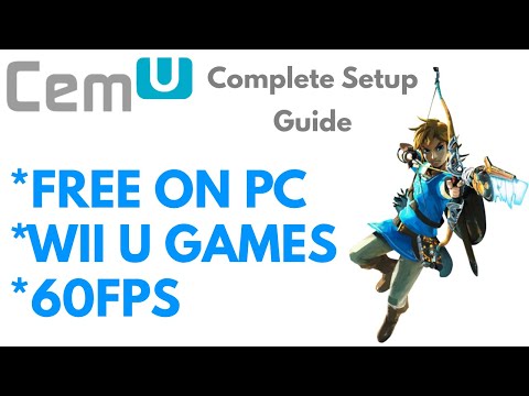 CEMU EMULATOR INSTALL GUIDE/SETUP *2023* │ BEST PERFORMANCE SETTINGS │PC/LAPTOP