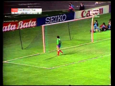 02/05/1986  Cup Winners Cup Final DINAMO KIEV v ATLETICO MADRID