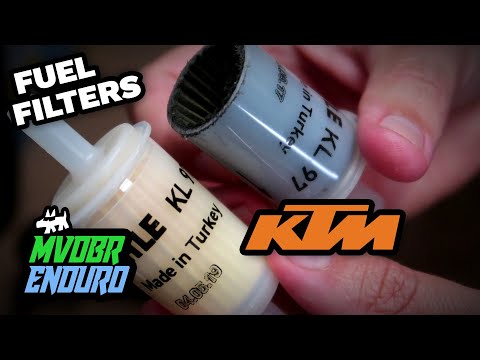 KTM Dirt Bike In-Tank Fuel Filter Replacement