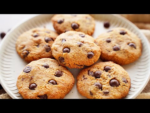 Almond Flour Cookies Without Gluten & Refined Sugar (Vegan Recipe)
