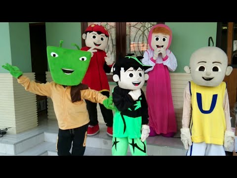 LILY !! MY FRIENDS WEARING COSPLAYS BOBOIBOY GALAXY BOBOIBOY DURI ADU DU UPIN IPIN MASHA ALAN WALKER Video