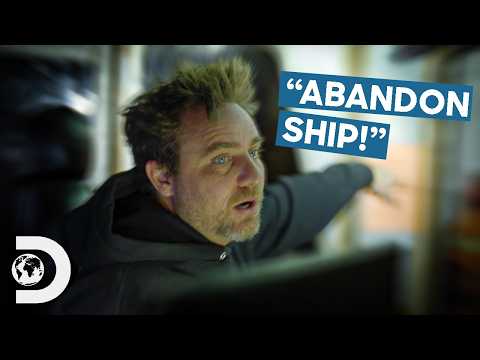 Deadly Ammonia Leak Forces Jake And His Crew To Abandon Ship In A Violent Storm | Deadliest Catch
