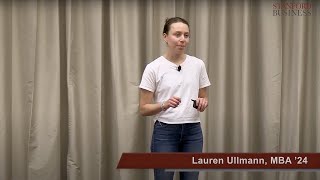 Swab to Save a Life: Growing the Bone Marrow Registry | Lauren Ullmann, MBA ’24