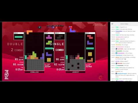 Tetrio cup2  vs cz Grand Finals(with chat reaction)