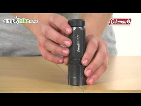 Coleman High Power Aluminium LED Flashlight - www.simplyhike.co.uk