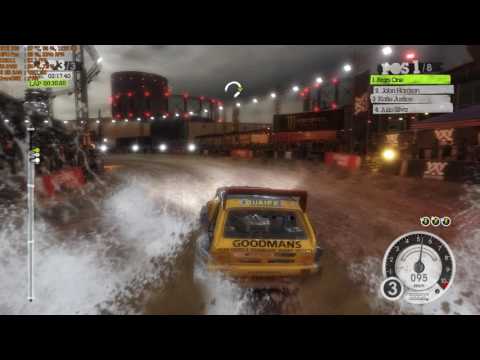 Colin McRae Dirt 2 Walkthrough Part 104 - "London: Kerrang! Rally Cross Legends"