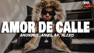 Anonimus, Anuel AA, Alexis - Amor de Calle (Letra)