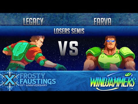 FFX - Windjammers LOSERS SEMIS - Arcade Legacy (Biaggi, Wessel) vs BSA | Farva (Wessel)