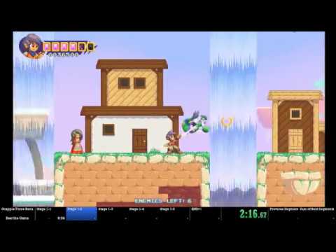 Grapple Force Rena Any% Speedrun in 1:16:39.64 (No assist)