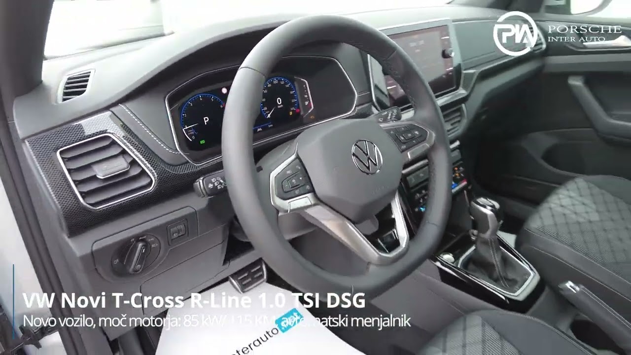 Volkswagen T-Cross 1.0 TSI avt. R-Line - NOV MODEL