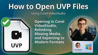 How to Open UVP Files (Ulead VideoStudio Project)