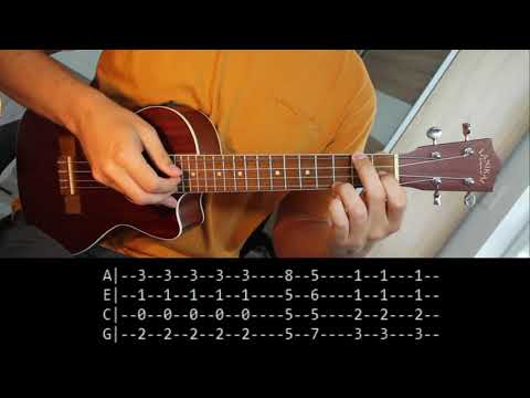 James Bond - Underneath the Mango Tree Ukulele Tutorial with FREE Tabs