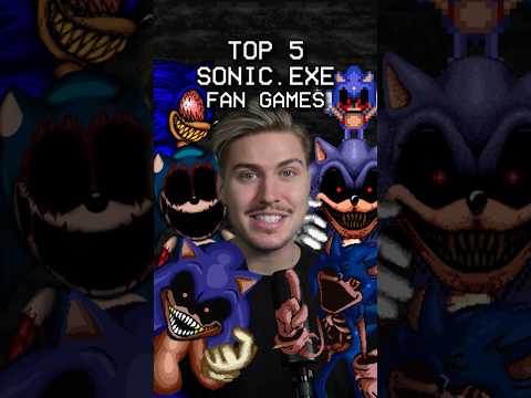 TOP 5 SONIC.EXE GAMES! #shorts #sonicexe #exe #sonic #top5 #luigikid #horror #creepypasta
