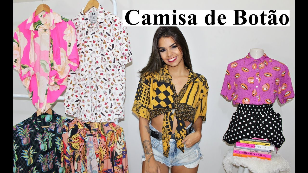 MANEIRAS DE USAR CAMISA DE BOTÃO