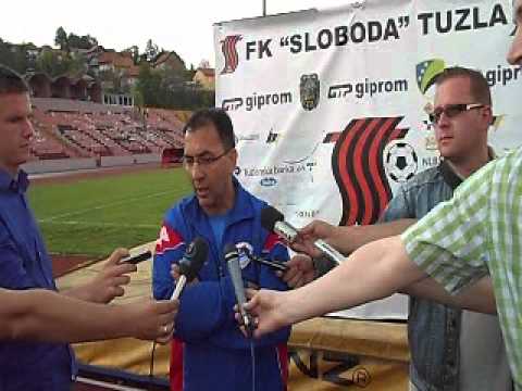 Slavisa Bozicic, poslije utakmice u Tuzli, 5.5.