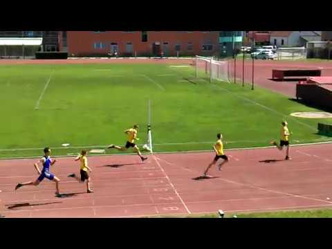 HAAK Mladost, Klarić, Fučko, Zirdum, Brkić, 200 m, mlađi juniori, HALS, 2. kolo Varaždin, 22.04.2018