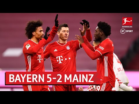 Bayern Munich vs Mainz (5-2) | Bundesliga Highlights