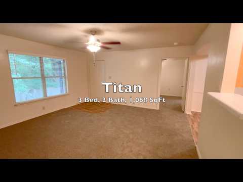 Titan 3 Bed, 2 Bath, 1,068 SqFt