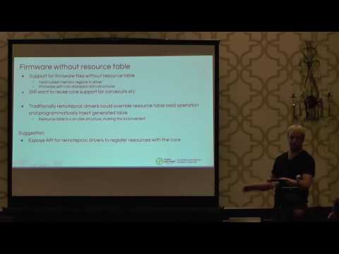 LAS16-TR06: Remoteproc & rpmsg development