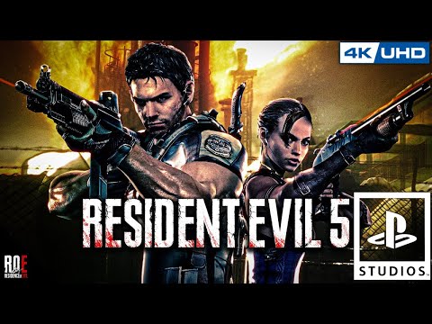 Resident Evil 5  Co-op [PS5 Split screen] - Straight-Up Badass
