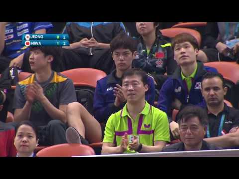2017 Asian Championships (MS-SF1) JEONG Sangeun Vs NIWA Koki [Full Match/HD]