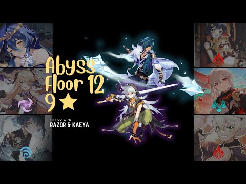 Physical Razor & Kaeya Melt | Genshin Impact 3.6 Spiral Abyss Floor 12