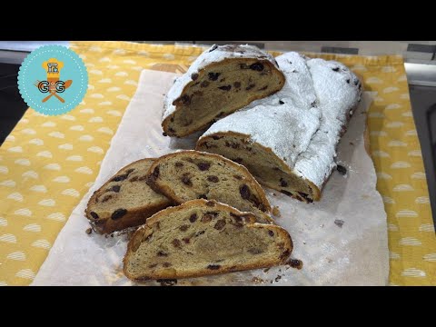 Stollen Χριστουγεννιάτικο Ψωμί (Στόλεν) / Stollen (German Holiday Bread)