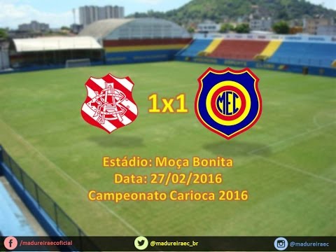 Gols de Bangu 1x1 Madureira