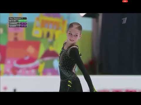 2019 world Junior Championships SP - Alexandra Trusova