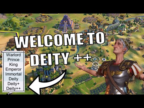 Civ 6 | Is Deity Too Easy? Welcome, To Deity ++ (#1 Deity ++ Rome Civilization VI)