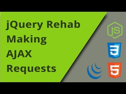 jQuery Rehab AJAX Calls Episode 6