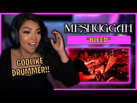 First Time Reaction | Meshuggah - "Bleed"