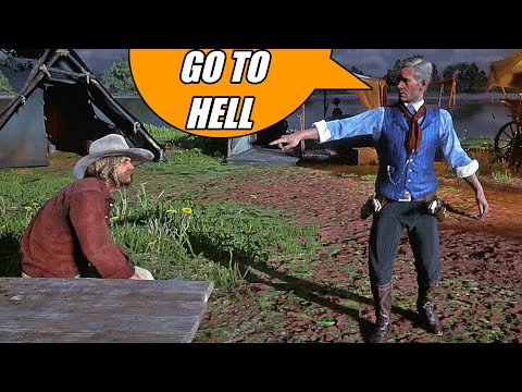 Micah and Hosea's Feud / Hidden Dialogue / Red Dead Redemption 2