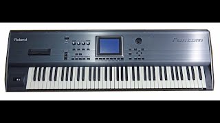Video thumbnail for Roland Fantom FA76 demonstration of sounds and sequences by REWO_Channel