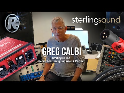 STERLING SOUND on Reference Cables & UFOBOX™ | The vanguard of sound purity in audio Mastering