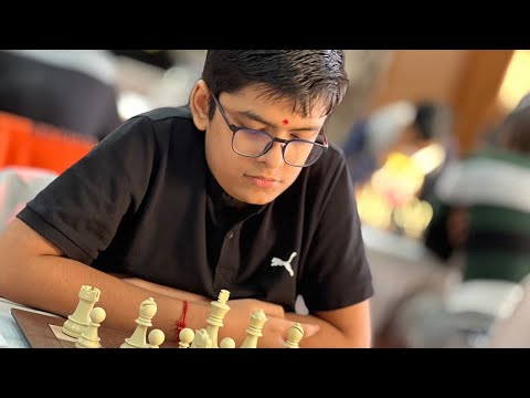 Youngster Ankit Ray beats Kumar Gaurav with insane preparation | 1st Bikaner Open