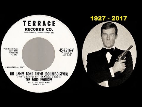 THE FOUR ESQUIRES - The James Bond Theme (Double-O-Seven) Vocal Version (1963)