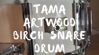 Video thumbnail for TAMA ARTWOOD BIRCH SNARE DRUM 14" X 6.5" - 1980'S - LOW / MEDIUM / HIGH TUNINGS - HIGH QUALITY AUDIO by Sean Walton