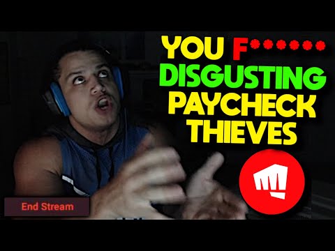 Tyler1 FLAMES Riot Games and RAGEQUITS the Stream