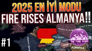 ÇOK PEMBE OLDUK AVRUPADA | Hearts of Iron 4 - FIRE RISES MODU | ALMANYA #1