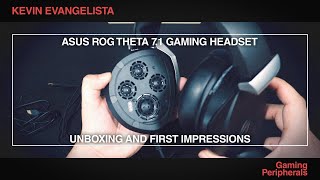 Video thumbnail for REAL 7.1 HEADSET! - ASUS ROG Theta 7.1 Unboxing and First Impressions! by Kevin Evangelista