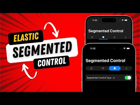Elastic Custom Segmented Control - SwiftUI - Xcode 15 thumbnail