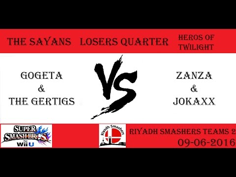 Zanza & jokaxx Vs Gogeta & TheGertigs - Losers quarter