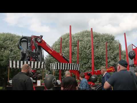 KESLA cranes at Power Truck Show 2023