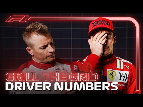 Grill The Grid 2021: Driver Numbers