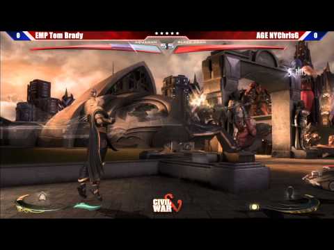 Injustice: Gods Among Us - Top 8 EMP Tom Brady vs AGE NYChrisG - Civil War V Tournament