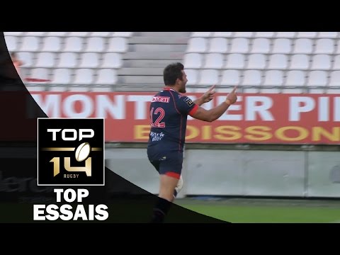 TOP Essais de la J6 – TOP 14 – Saison 2016-2017